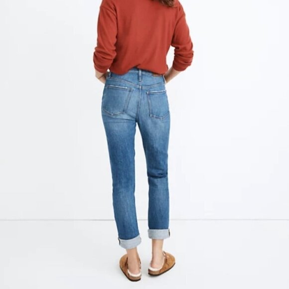 Madewell The Slim Boy Boyfriend Denim Jean Size 24 - Picture 2 of 8